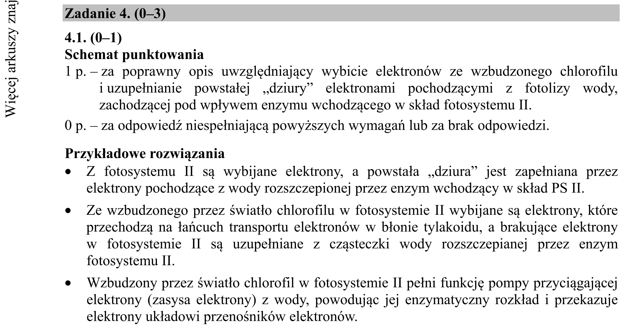 Matura dodatkowa, czerwiec 2018, odpowiedź do zadania 4.1, fragment 1