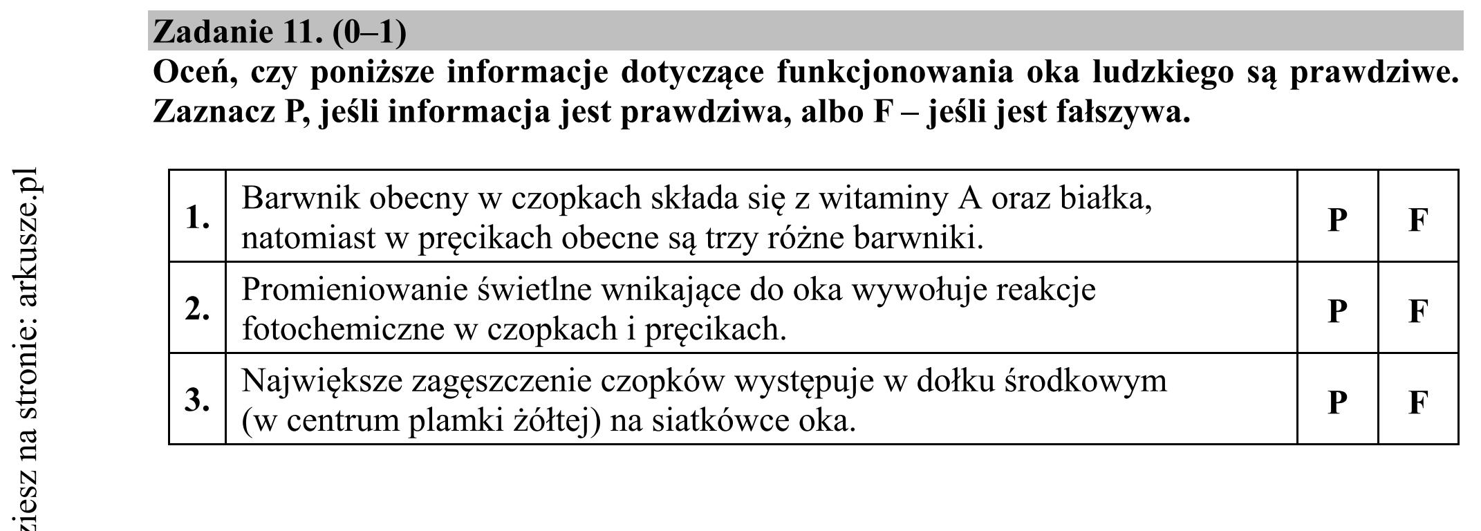 Matura dodatkowa, czerwiec 2018, podgląd zadania 11