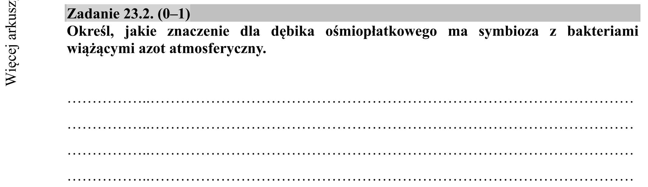 Matura dodatkowa, czerwiec 2018, zadanie 23.2