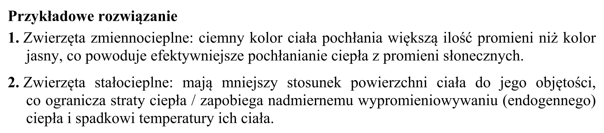 Matura dodatkowa, czerwiec 2019, odpowiedź do zadania 22.1, fragment 2