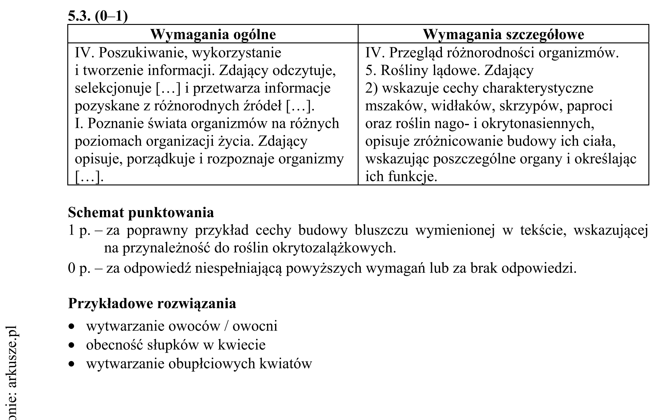 Matura dodatkowa, czerwiec 2019, odpowiedź do zadania 5.1, fragment 2