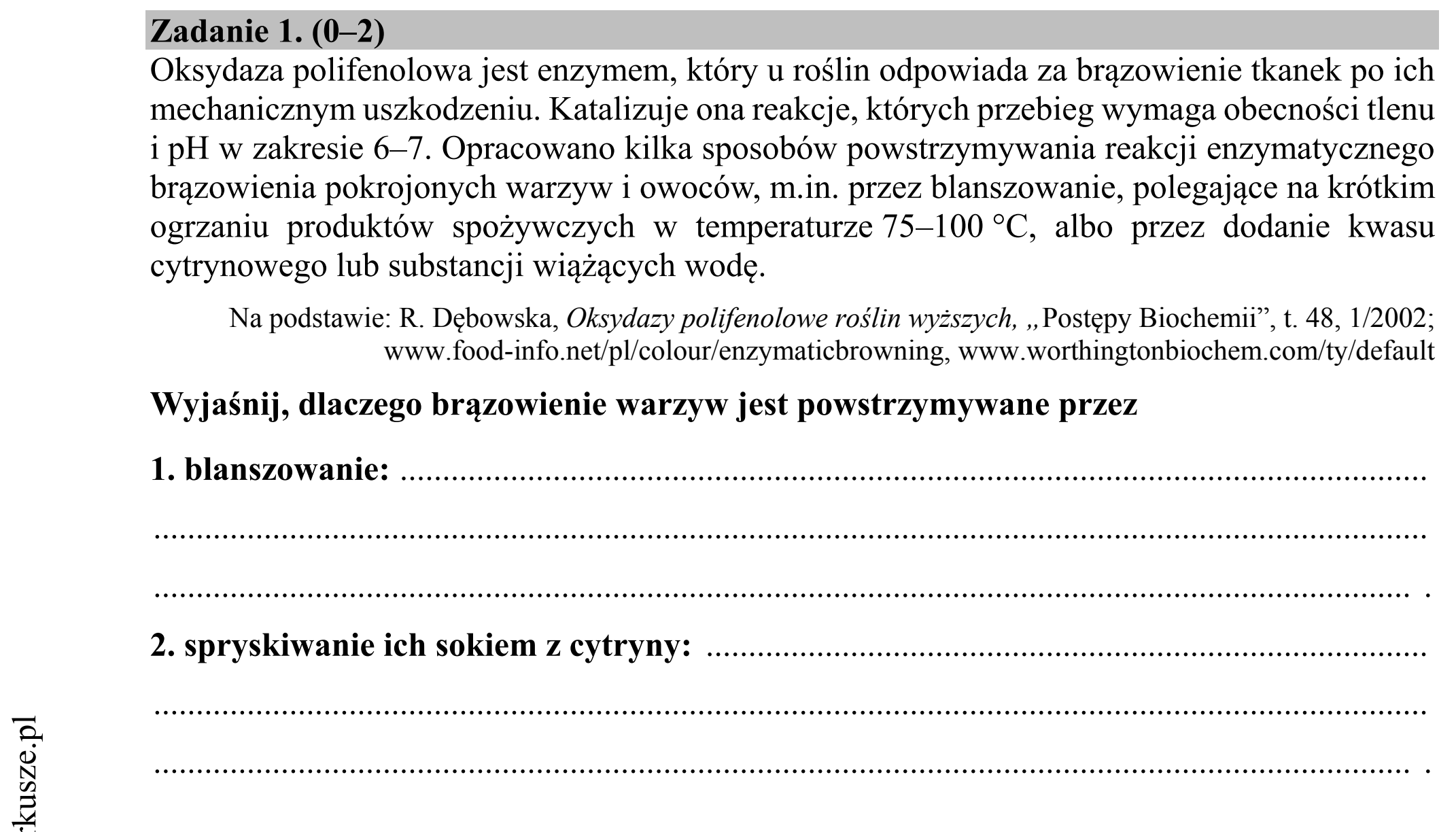 Matura dodatkowa, czerwiec 2019, podgląd zadania 1