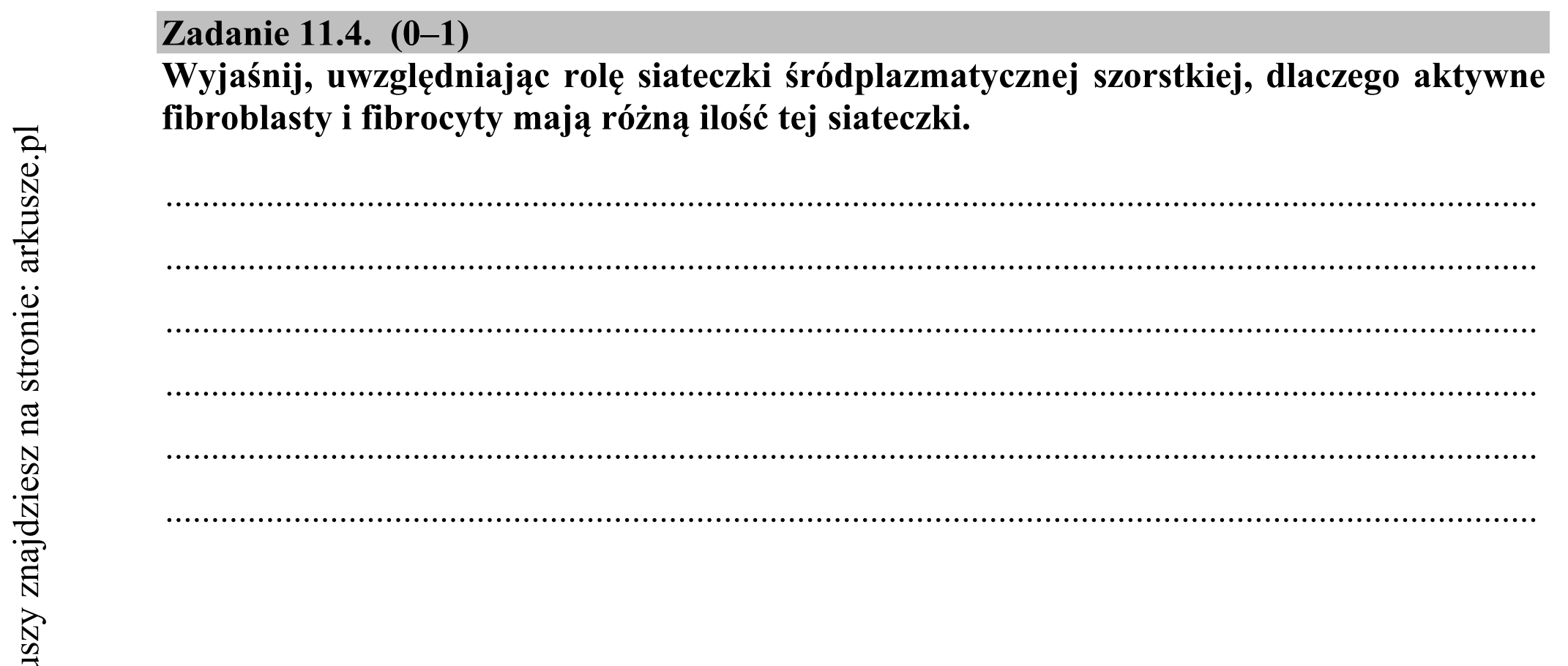 Matura dodatkowa, czerwiec 2019, zadanie 11.4