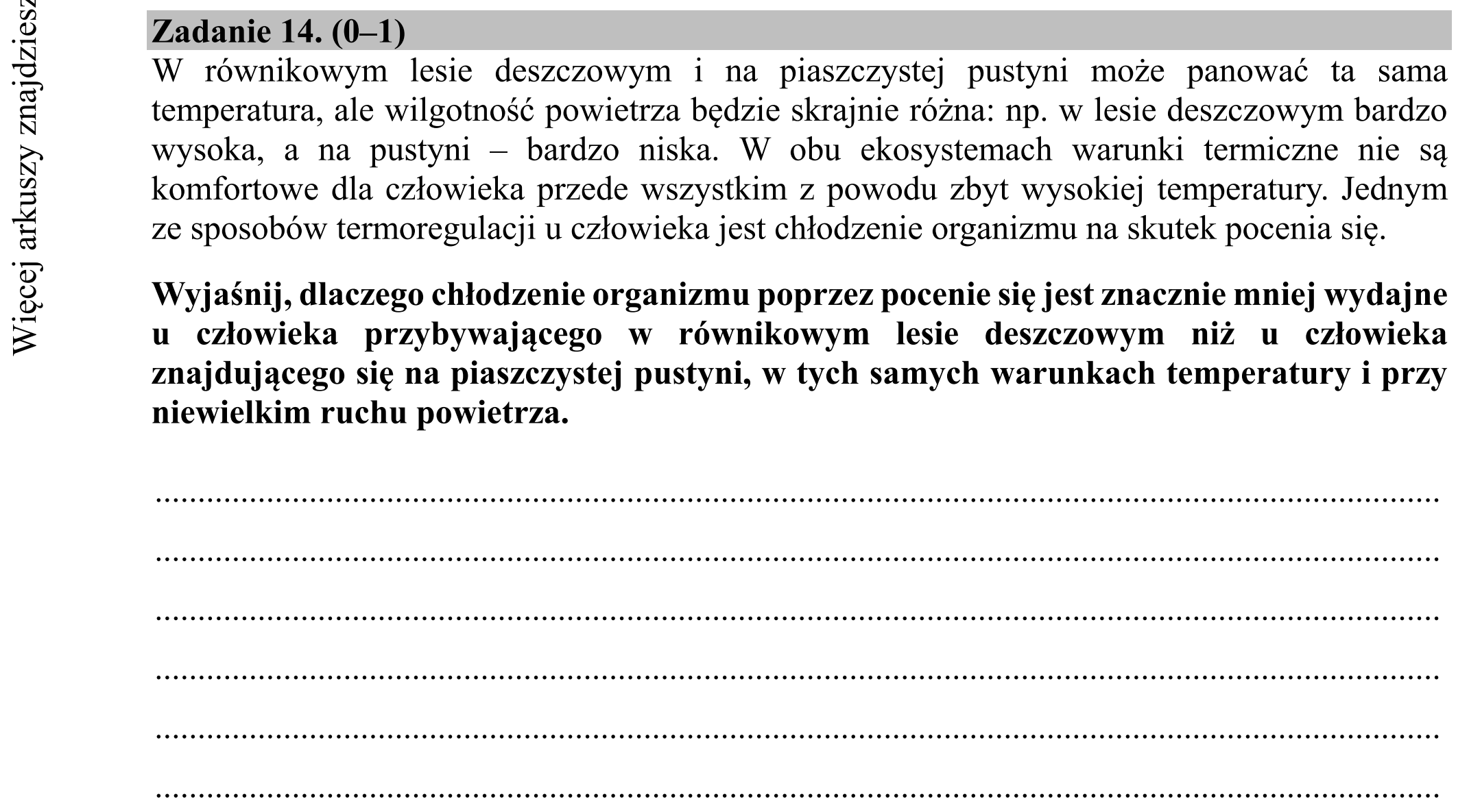 Matura dodatkowa, czerwiec 2019, podgląd zadania 14