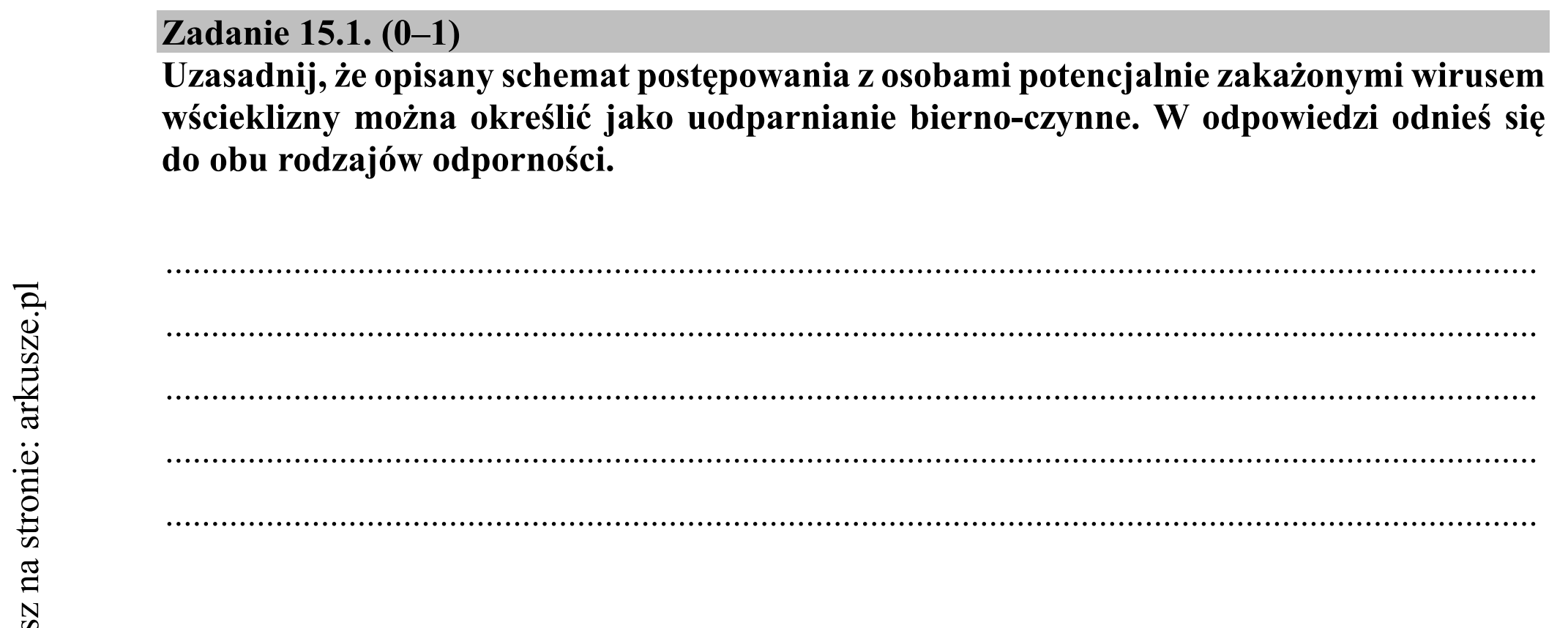 Matura dodatkowa, czerwiec 2019, zadanie 15.1