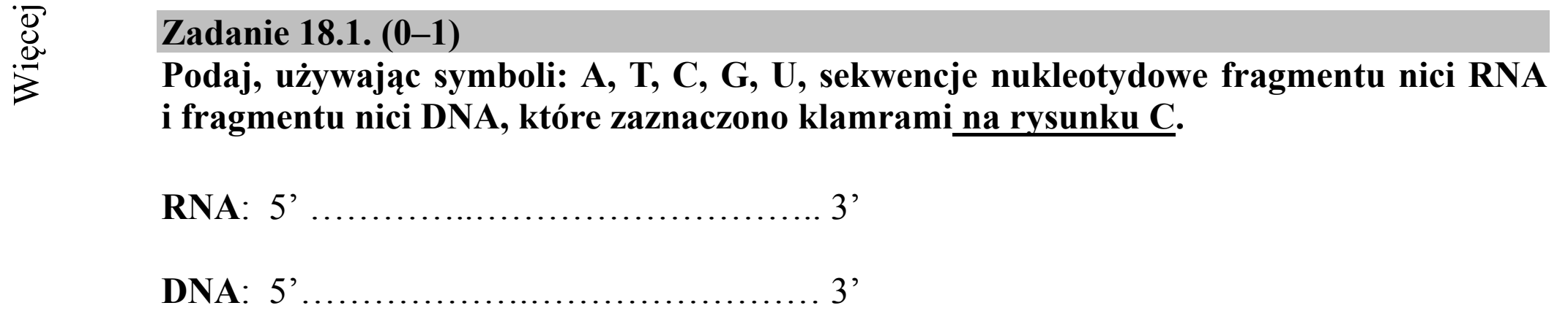 Matura dodatkowa, czerwiec 2019, zadanie 18.1