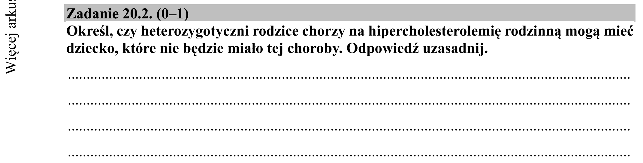 Matura dodatkowa, czerwiec 2019, zadanie 20.2