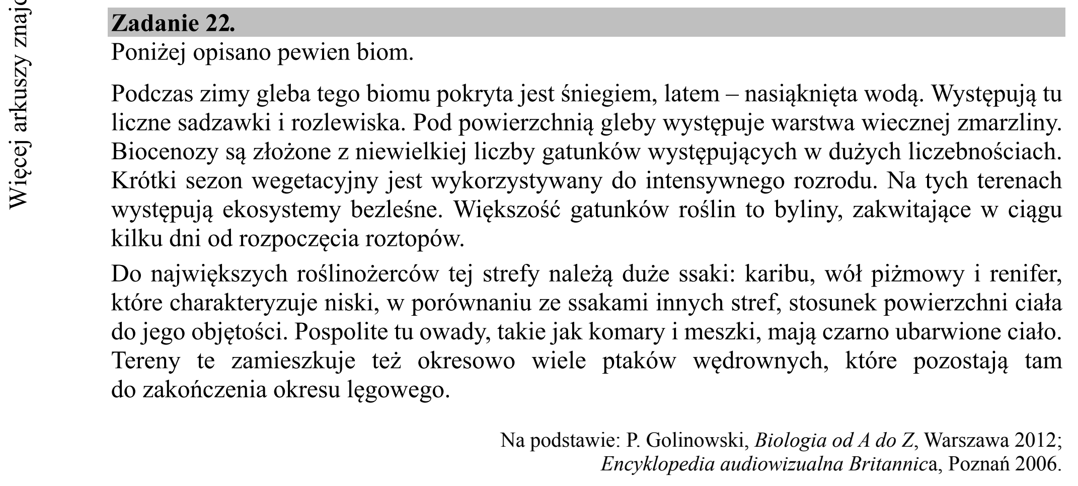 Matura dodatkowa, czerwiec 2019, wstęp zadania 22