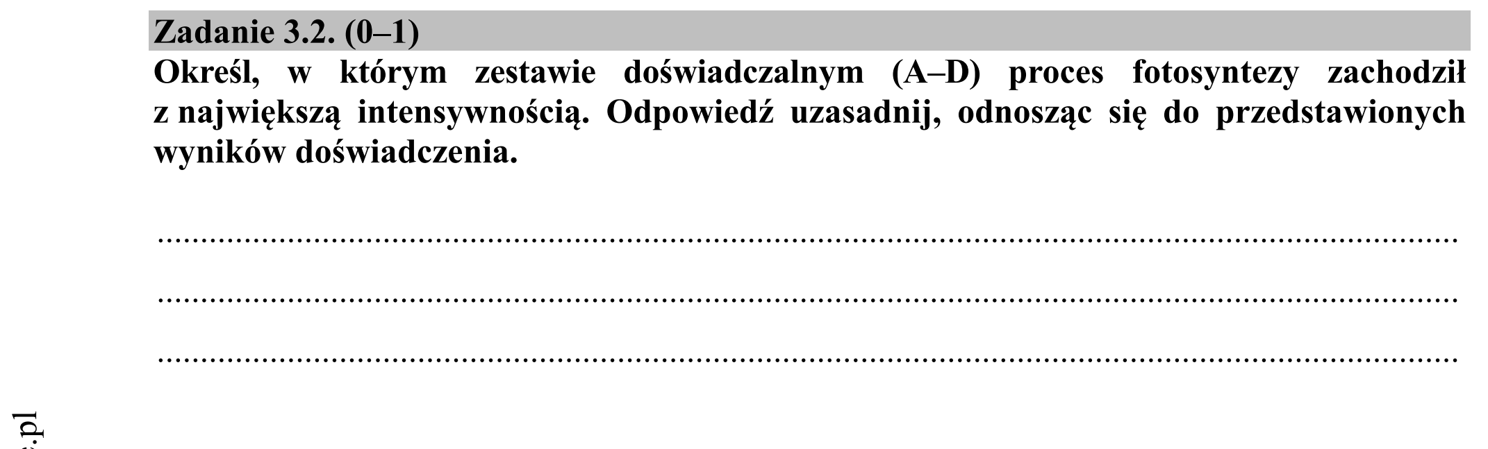 Matura dodatkowa, czerwiec 2019, zadanie 3.2