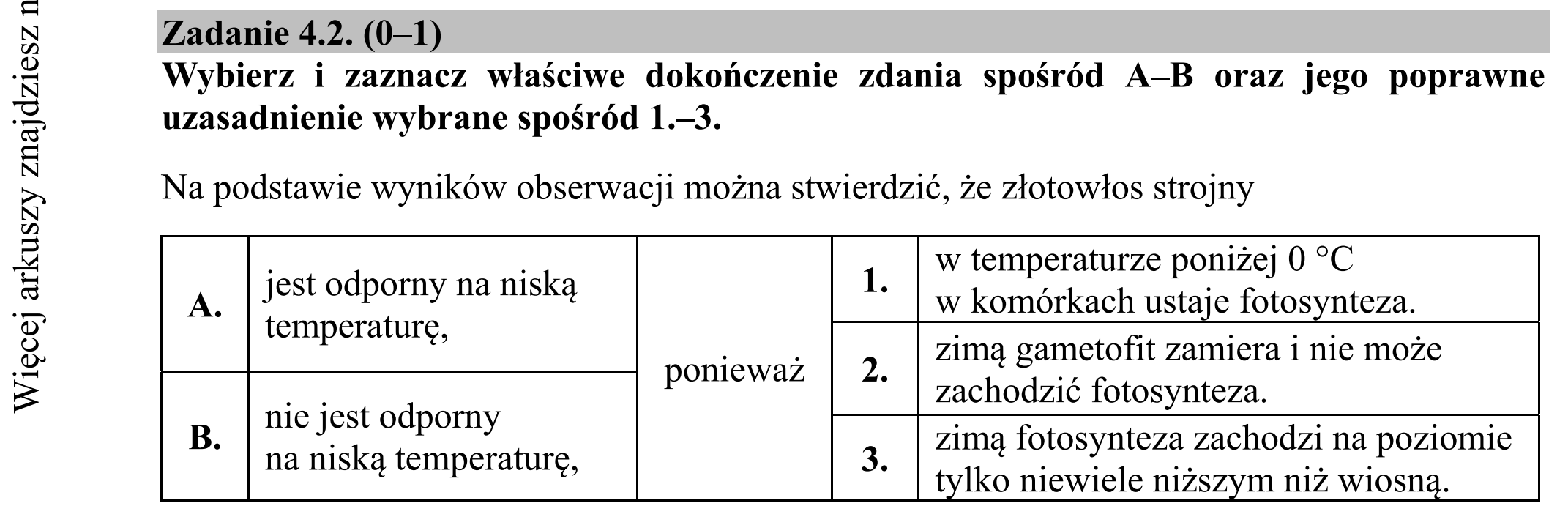 Matura dodatkowa, czerwiec 2019, zadanie 4.2