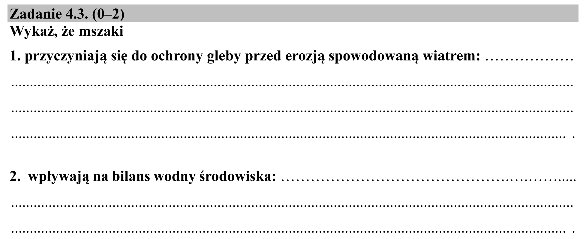 Matura dodatkowa, czerwiec 2019, zadanie 4.3