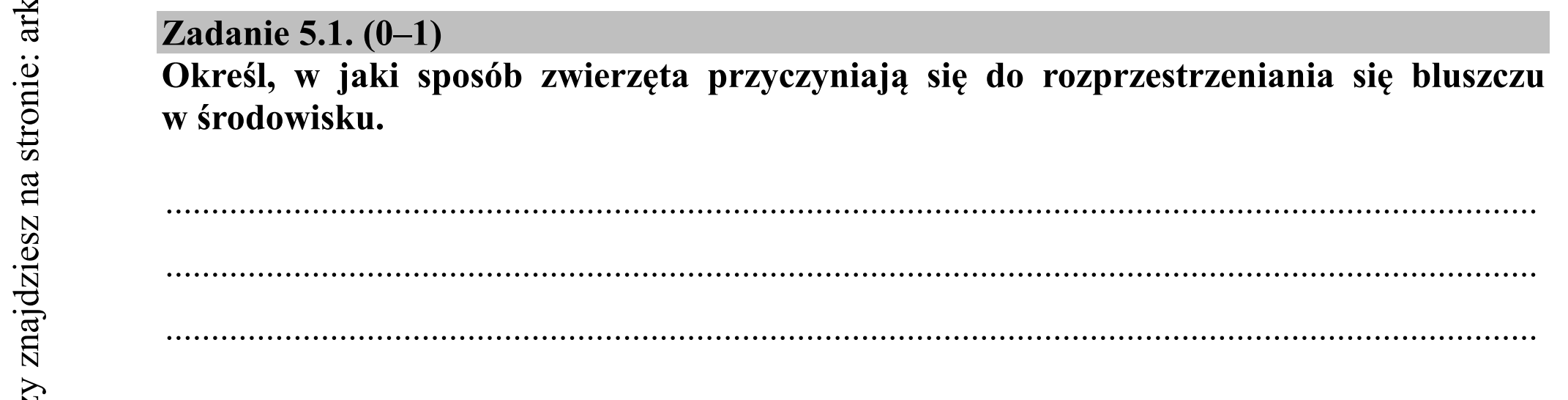 Matura dodatkowa, czerwiec 2019, zadanie 5.1