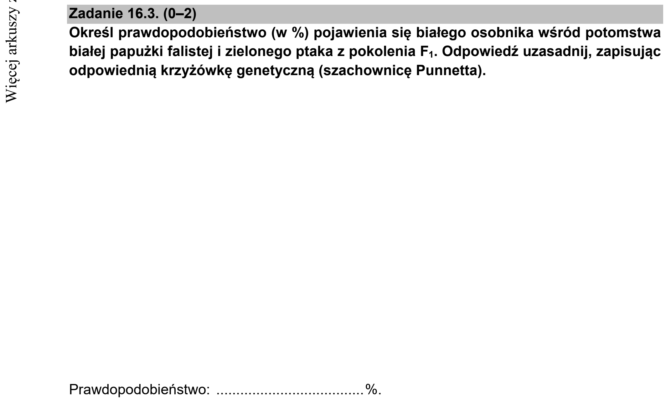 Matura dodatkowa, czerwiec 2021, zadanie 16.3