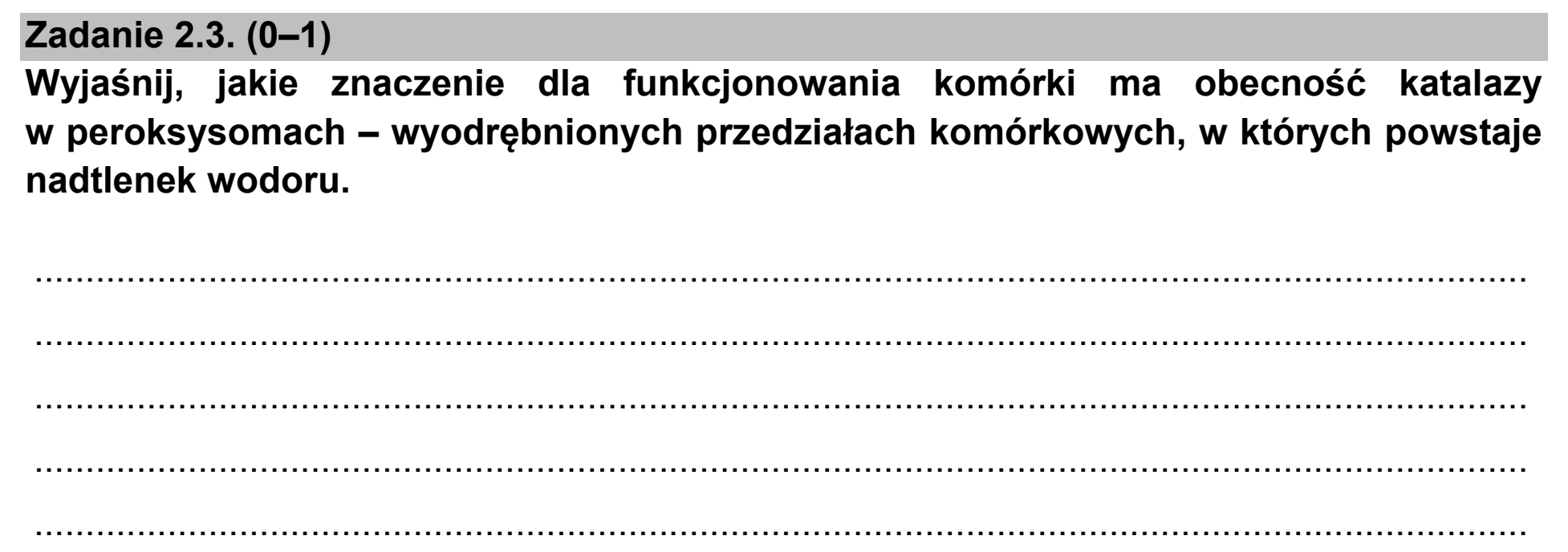 Matura dodatkowa, czerwiec 2021, zadanie 2.3