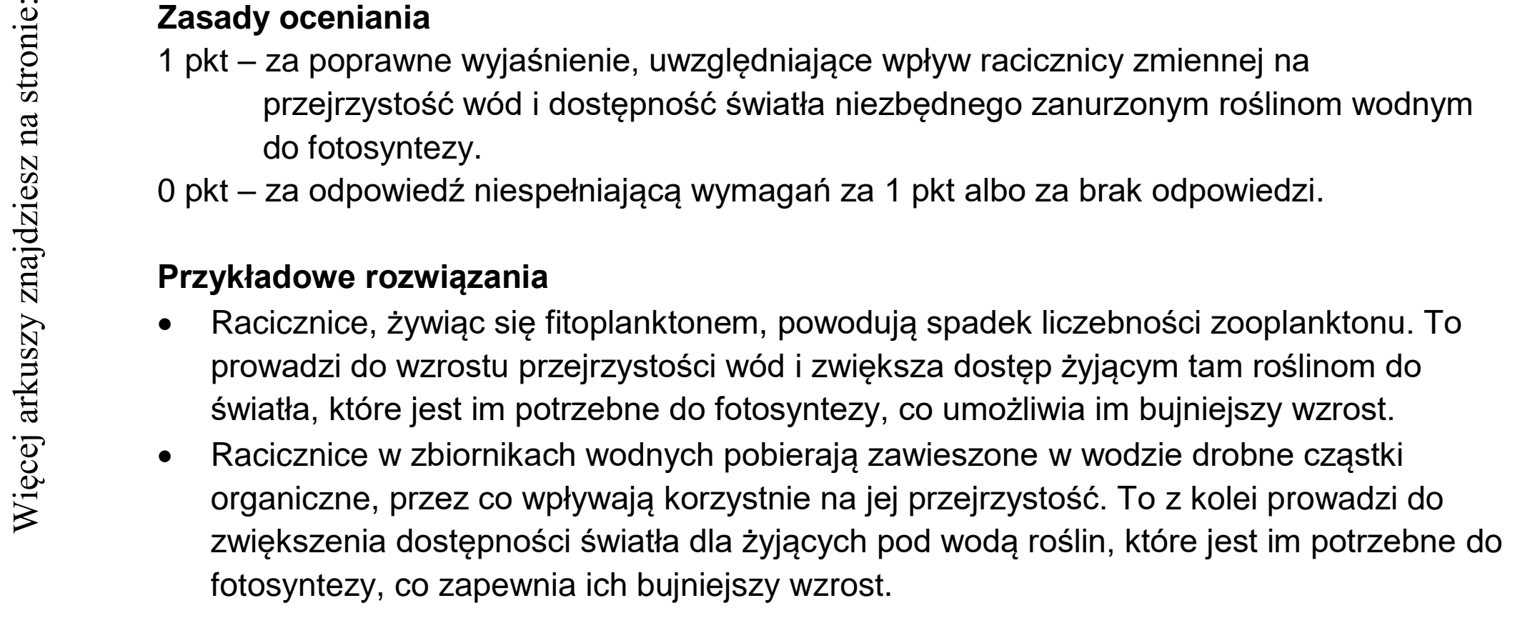 Matura dodatkowa, czerwiec 2022, odpowiedź do zadania 20