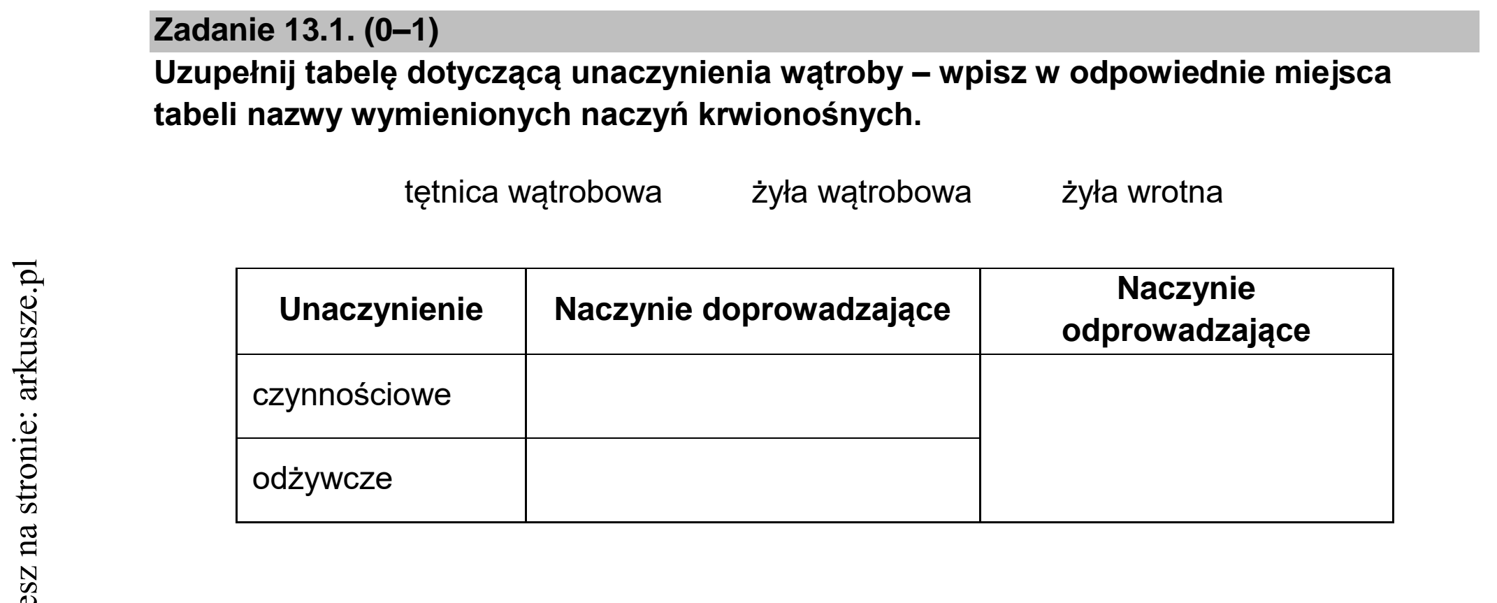 Matura dodatkowa, czerwiec 2022, zadanie 13.1