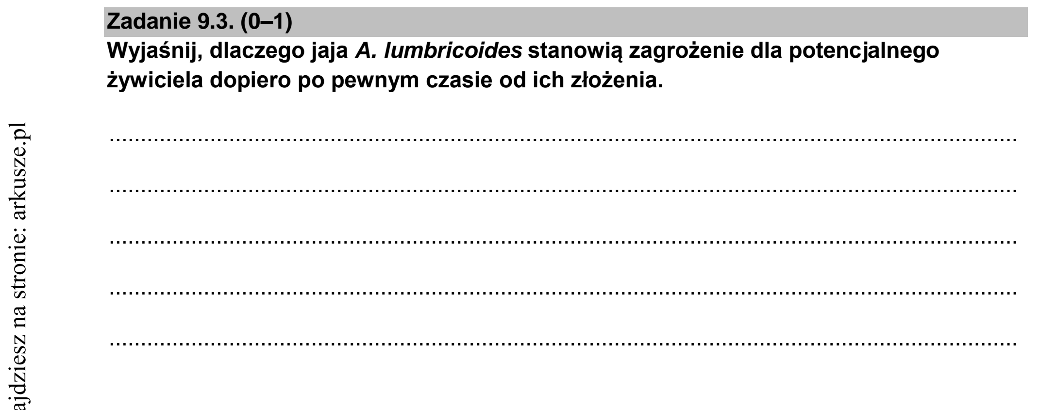 Matura dodatkowa, czerwiec 2022, zadanie 9.3