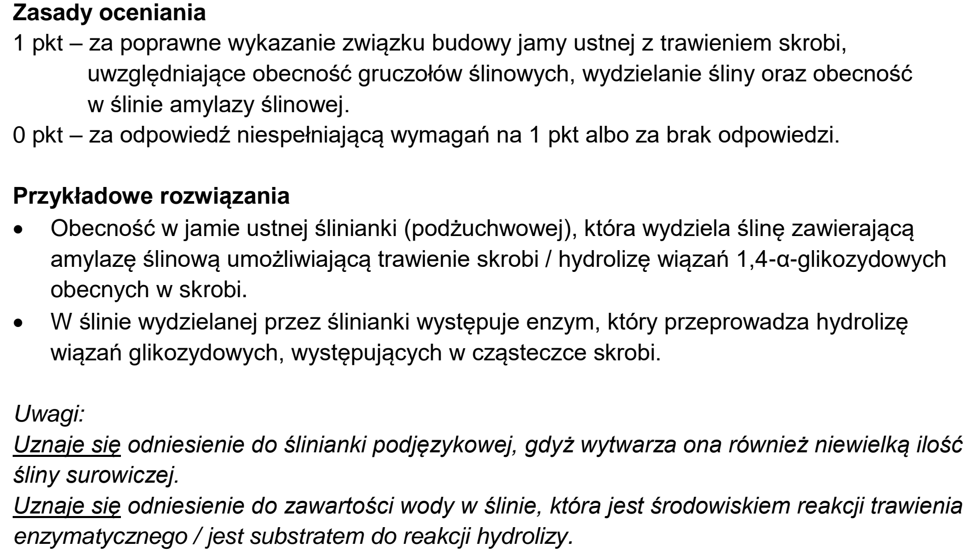 Matura dodatkowa, czerwiec 2023, odpowiedź do zadania 10.3