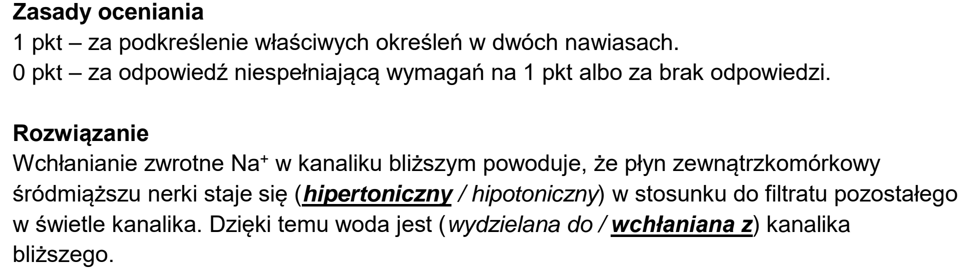 Matura dodatkowa, czerwiec 2023, odpowiedź do zadania 11.3