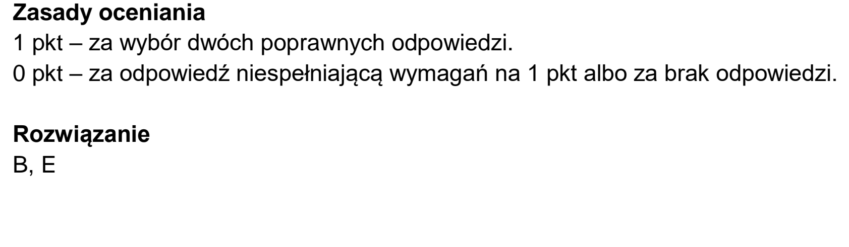 Matura dodatkowa, czerwiec 2023, odpowiedź do zadania 12.2
