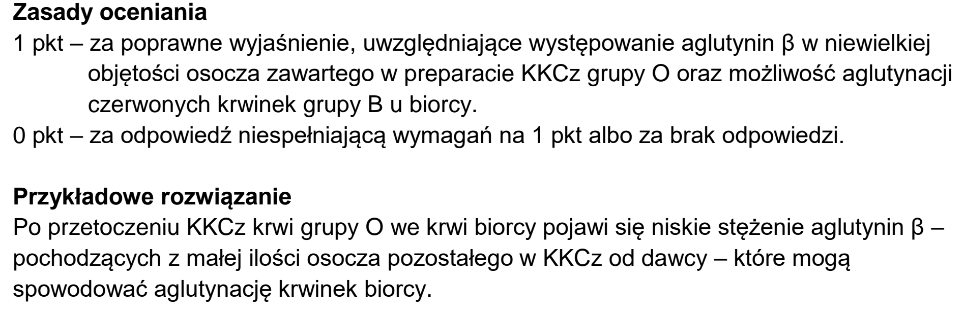Matura dodatkowa, czerwiec 2023, odpowiedź do zadania 14.2