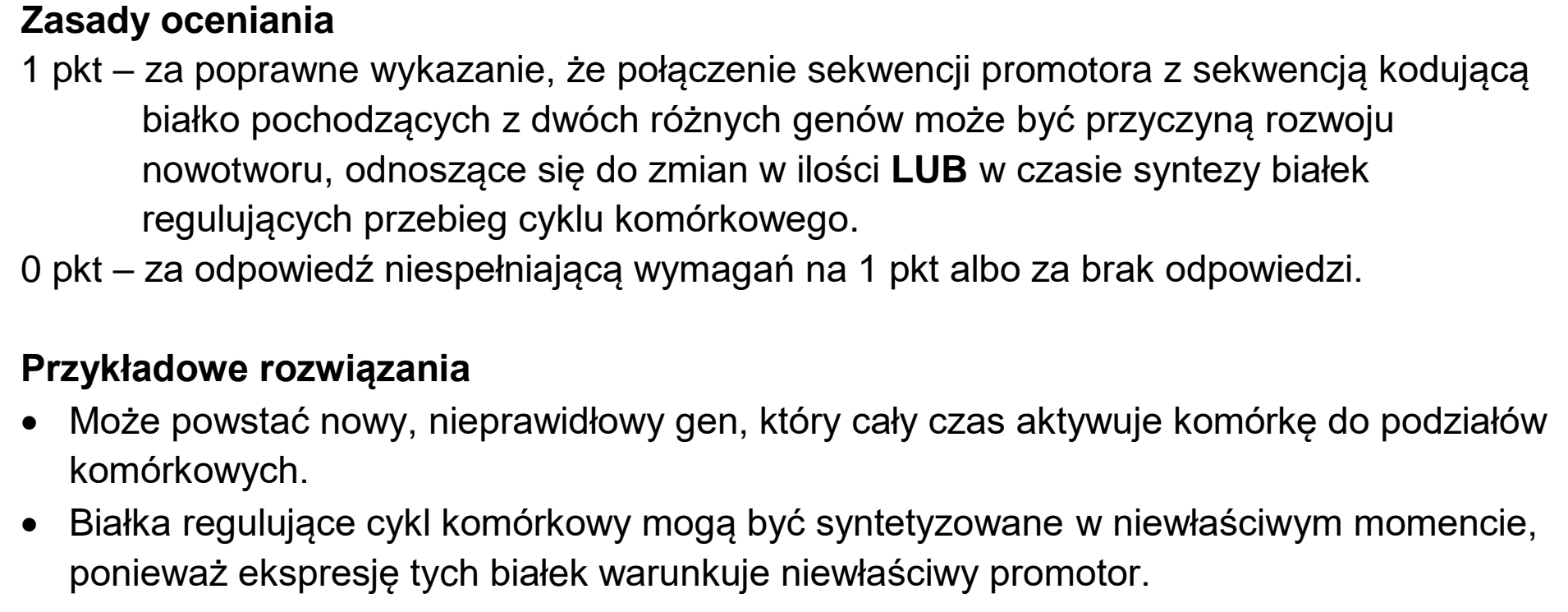 Matura dodatkowa, czerwiec 2023, odpowiedź do zadania 16