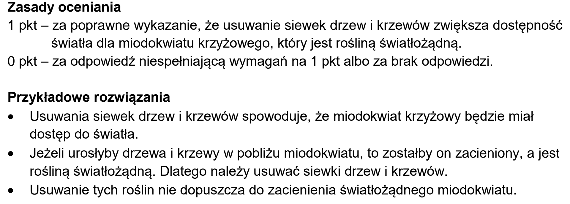 Matura dodatkowa, czerwiec 2023, odpowiedź do zadania 18.1