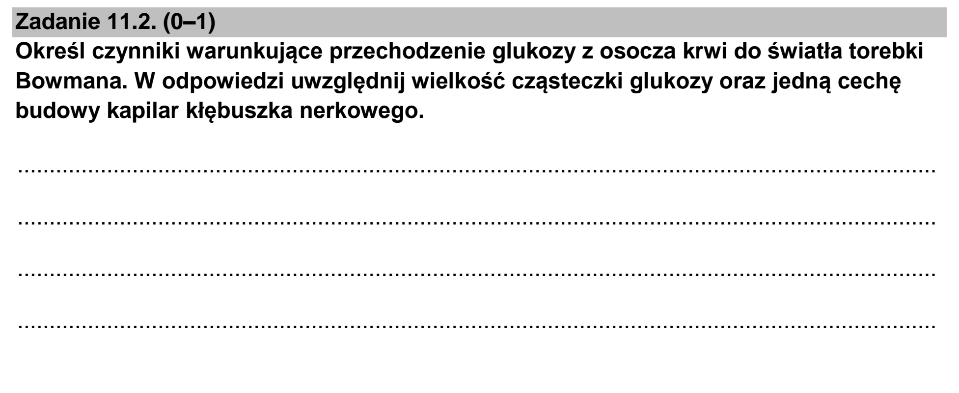 Matura dodatkowa, czerwiec 2023, zadanie 11.2