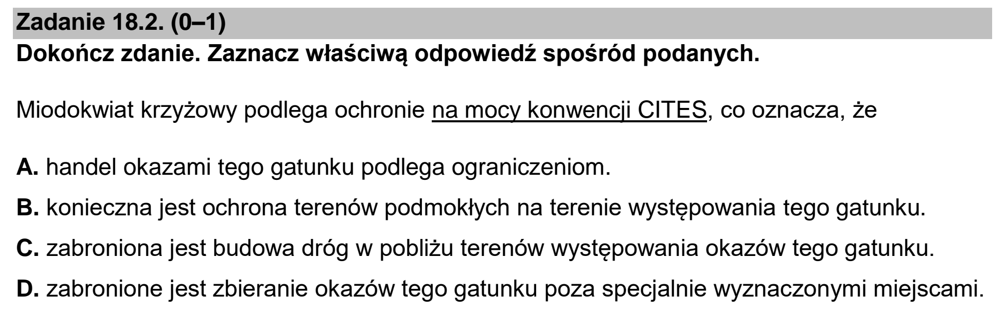 Matura dodatkowa, czerwiec 2023, zadanie 18.2