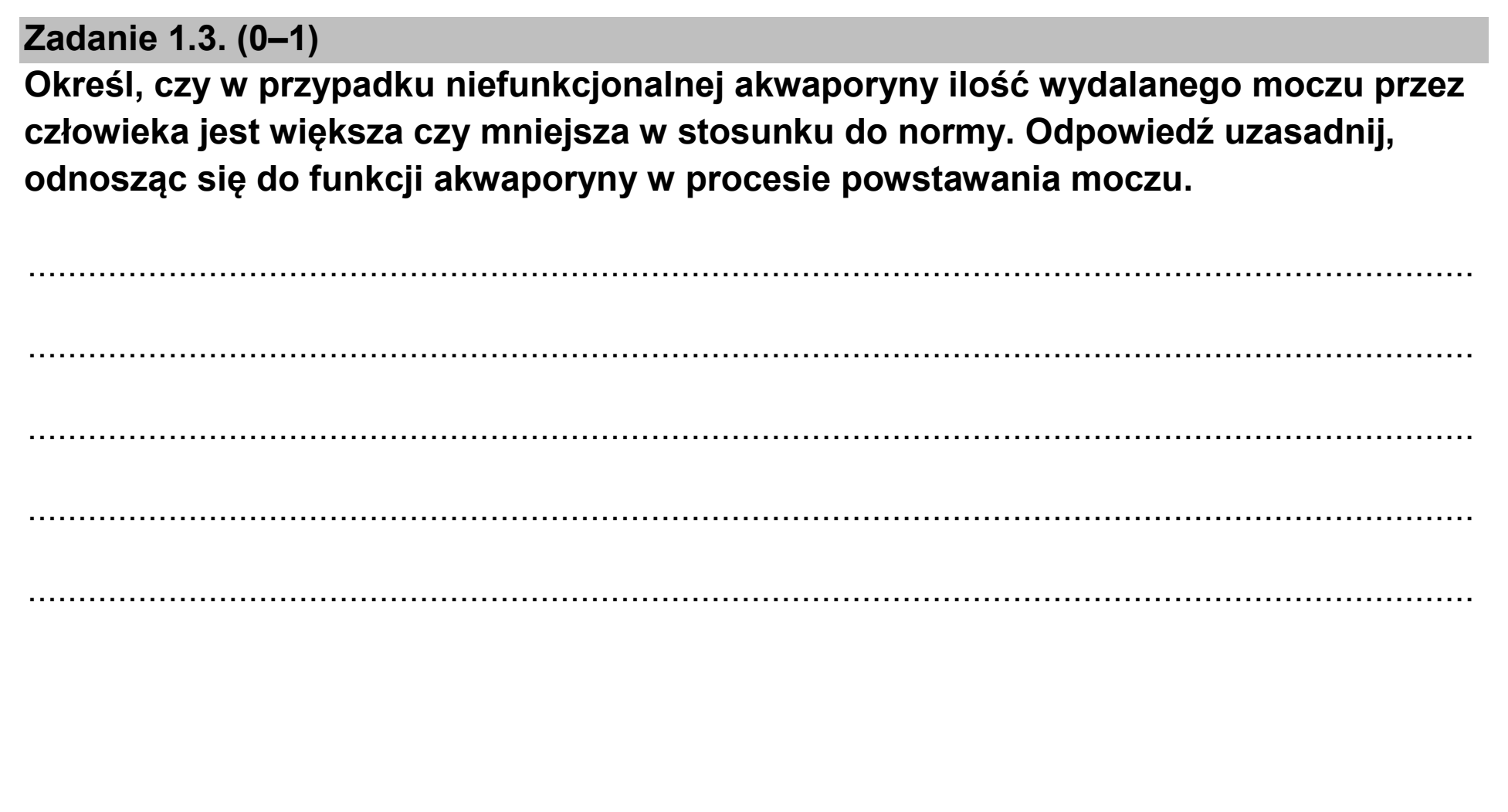 Matura dodatkowa, czerwiec 2024, zadanie 1.3