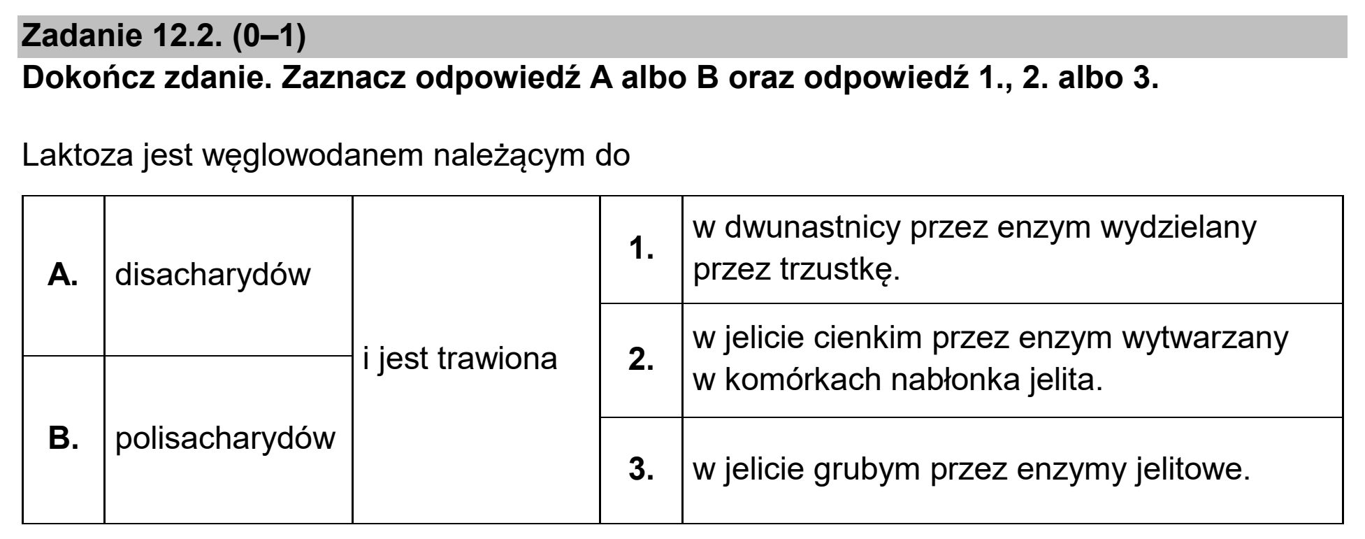 Matura dodatkowa, czerwiec 2024, zadanie 12.2
