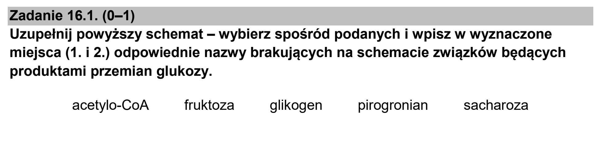 Matura dodatkowa, czerwiec 2024, zadanie 16.1