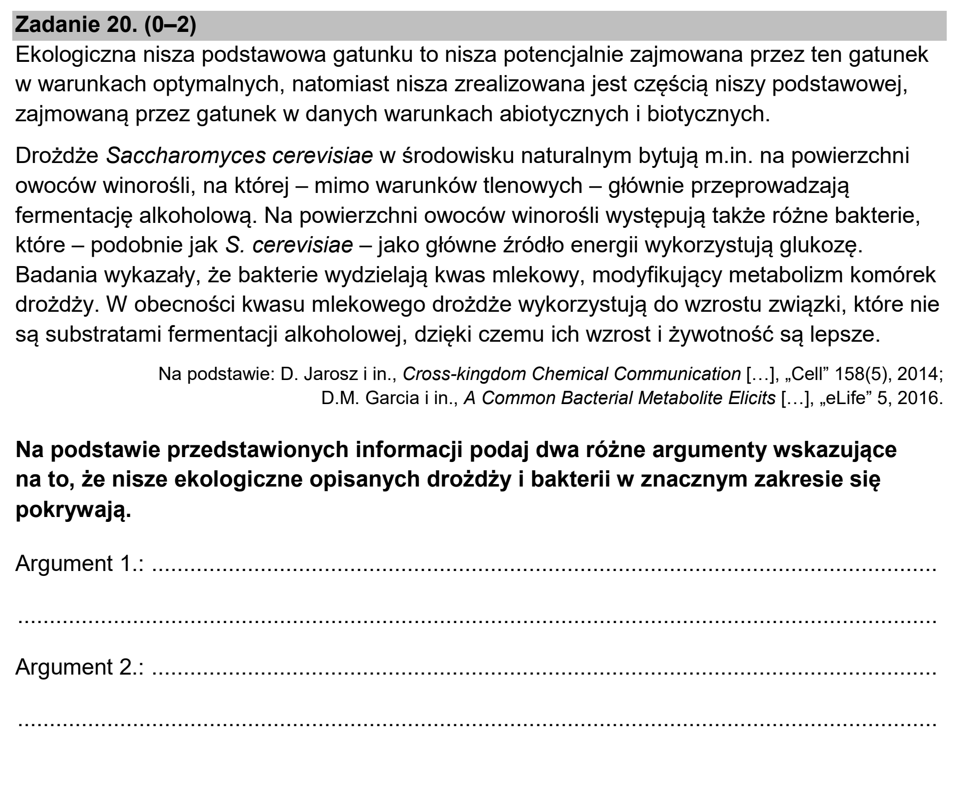 Matura dodatkowa, czerwiec 2024, podgląd zadania 20