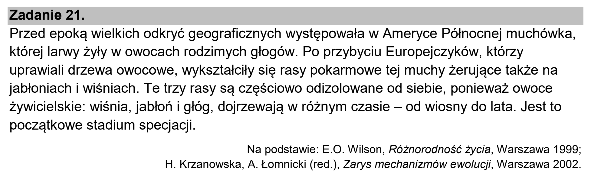 Matura dodatkowa, czerwiec 2024, wstęp zadania 21