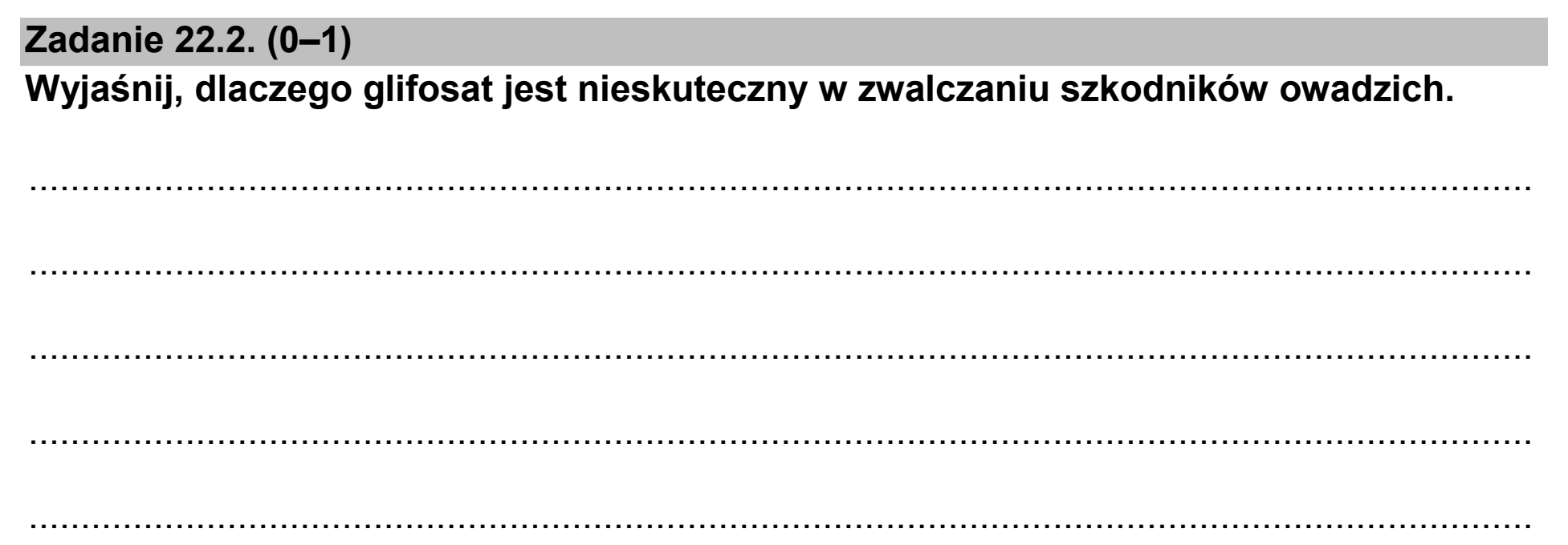 Matura dodatkowa, czerwiec 2024, zadanie 22.2