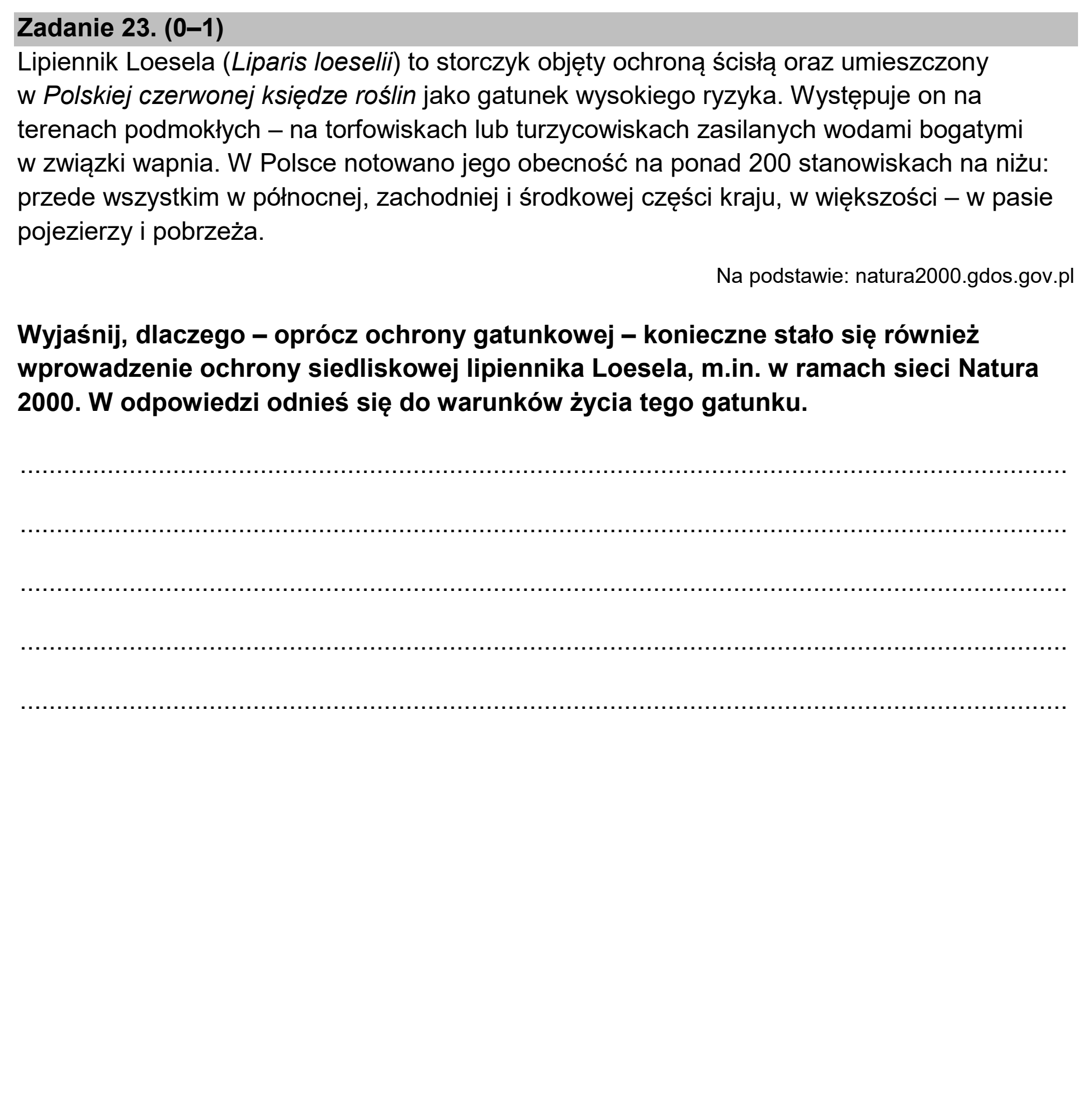 Matura dodatkowa, czerwiec 2024, podgląd zadania 23