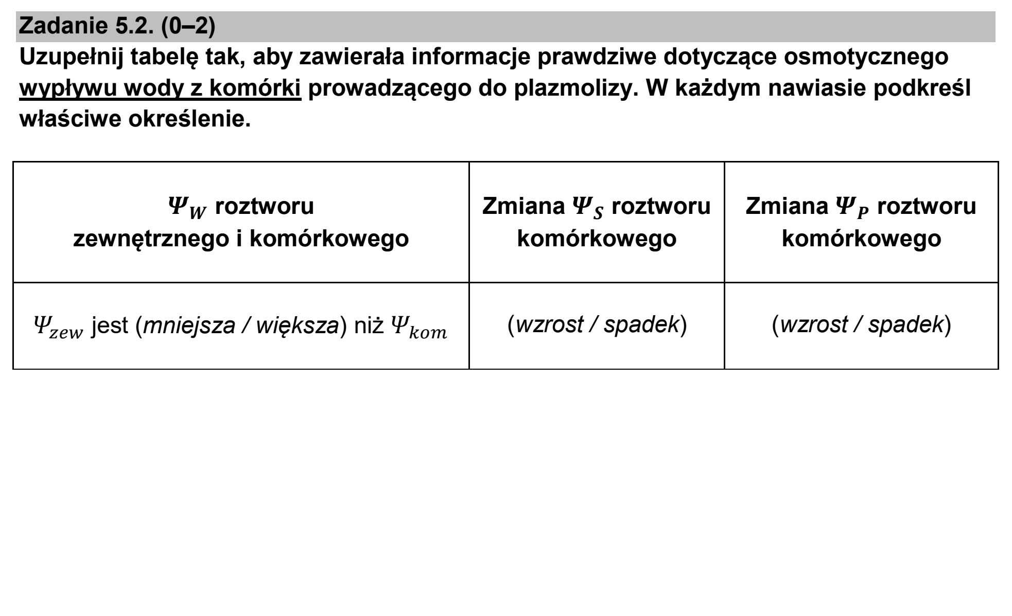Matura dodatkowa, czerwiec 2024, zadanie 5.2