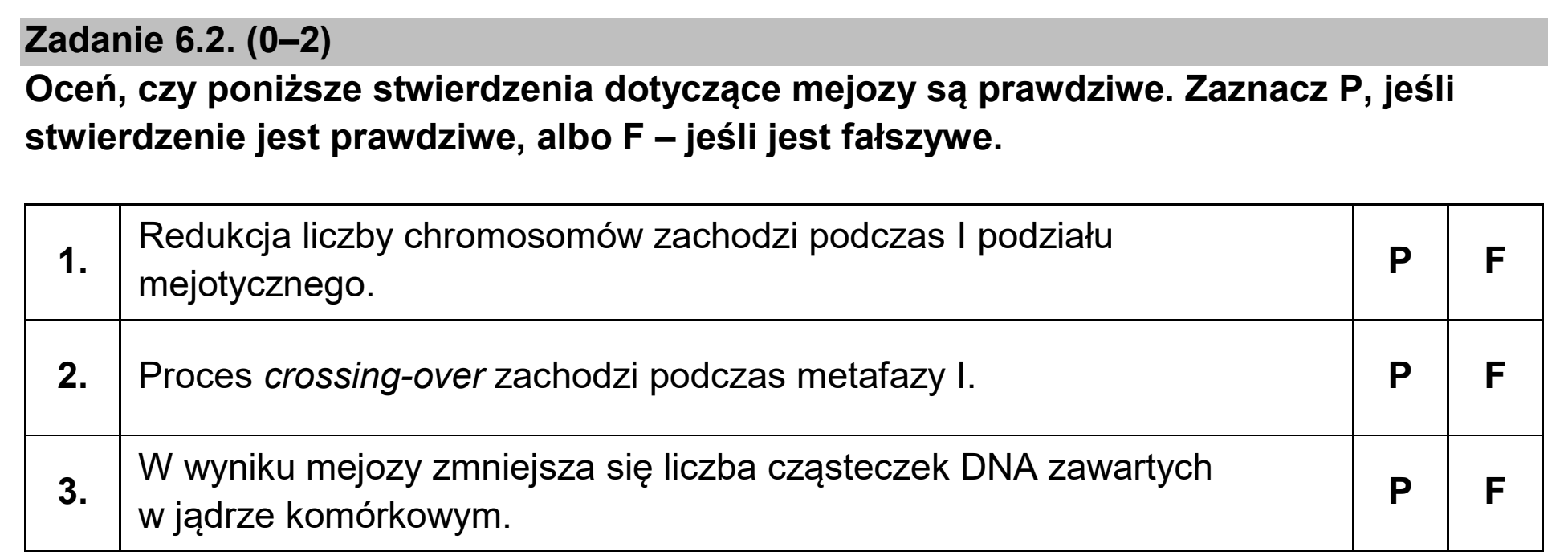 Matura dodatkowa, czerwiec 2024, zadanie 6.2