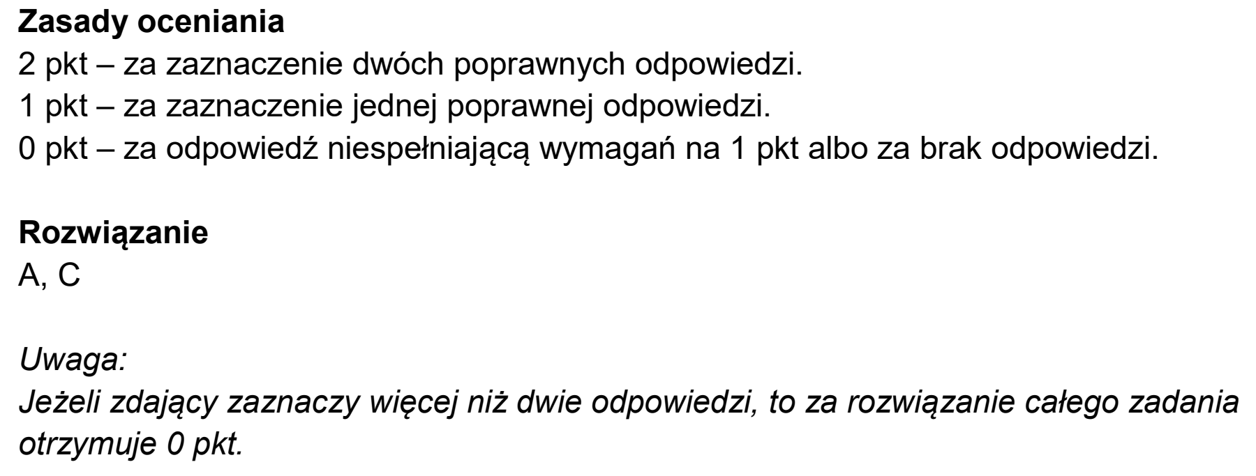 Matura dodatkowa, czerwiec 2025, odpowiedź do zadania 12.2
