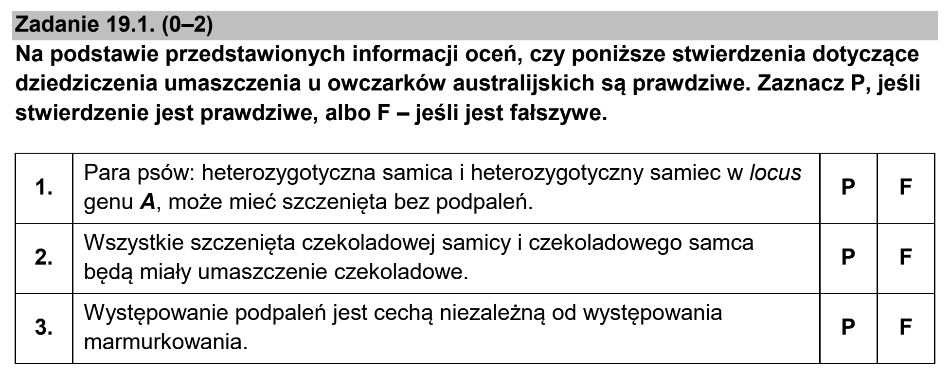 Matura dodatkowa, czerwiec 2025, zadanie 19.1