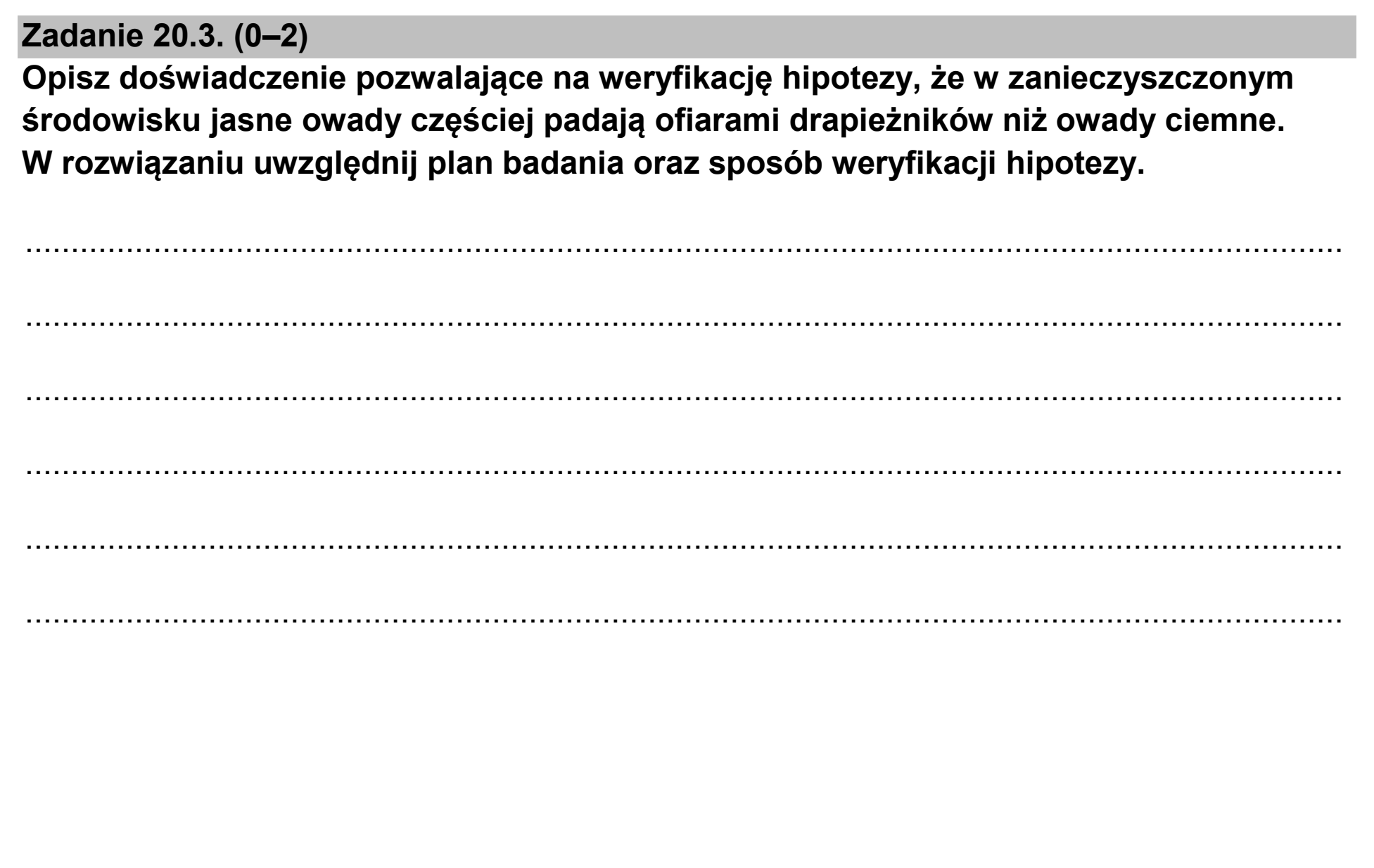 Matura dodatkowa, czerwiec 2025, zadanie 20.3