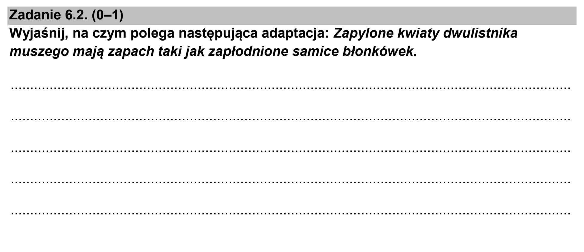 Matura dodatkowa, czerwiec 2025, zadanie 6.2