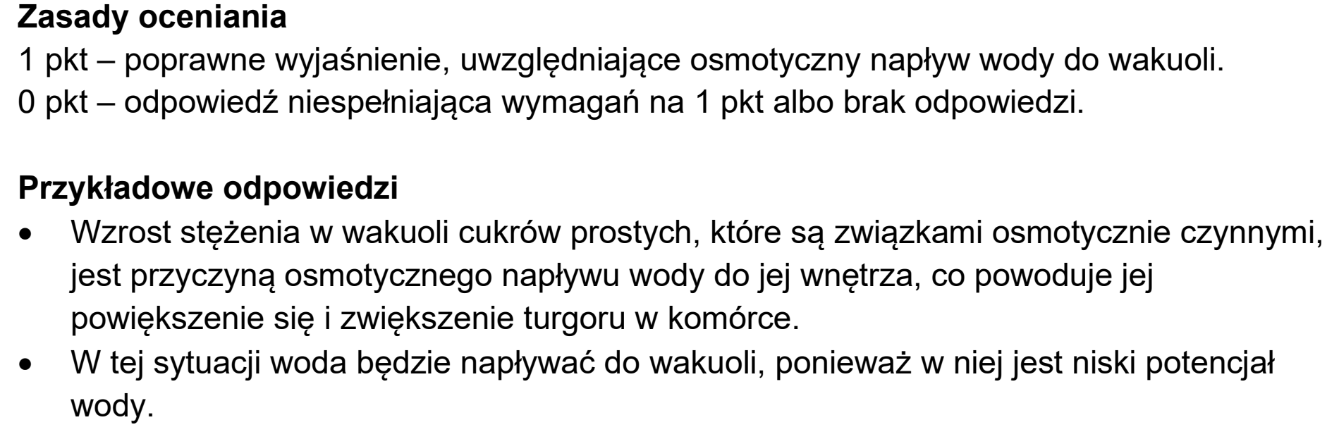 Matura dodatkowa, czerwiec 2026, odpowiedź do zadania 2.3