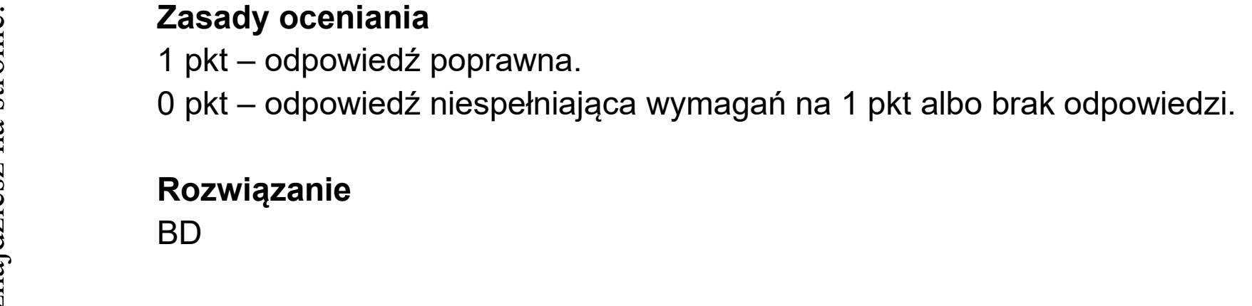 Matura dodatkowa, czerwiec 2026, odpowiedź do zadania 5.4