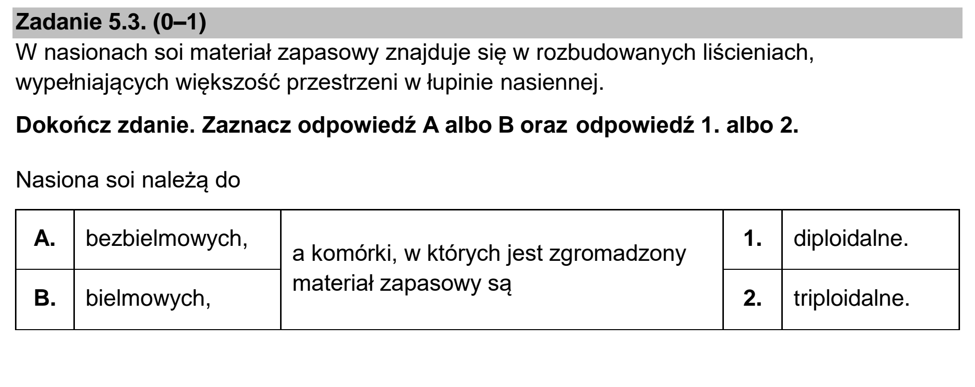 Matura dodatkowa, czerwiec 2026, zadanie 5.3