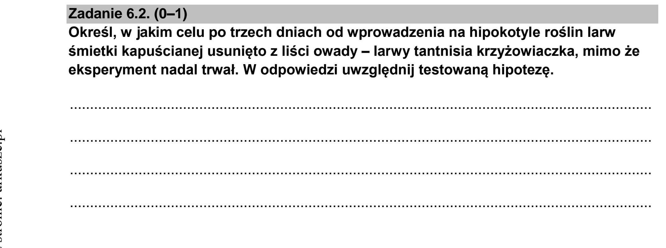 Matura dodatkowa, czerwiec 2026, zadanie 6.2