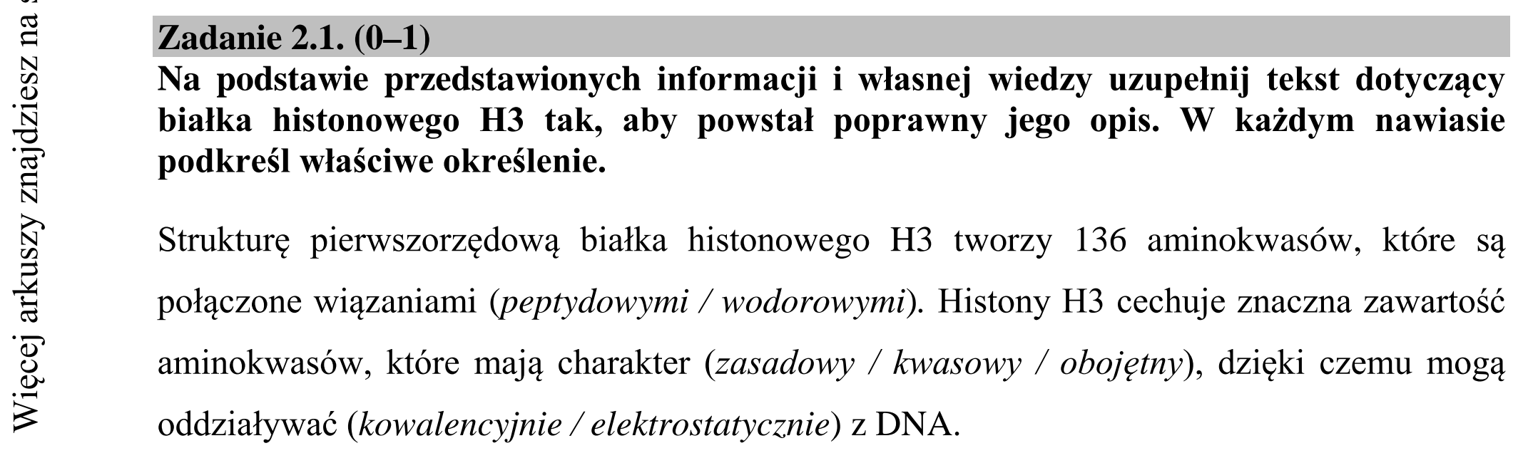 Matura dodatkowa, lipiec 2020, zadanie 2.1