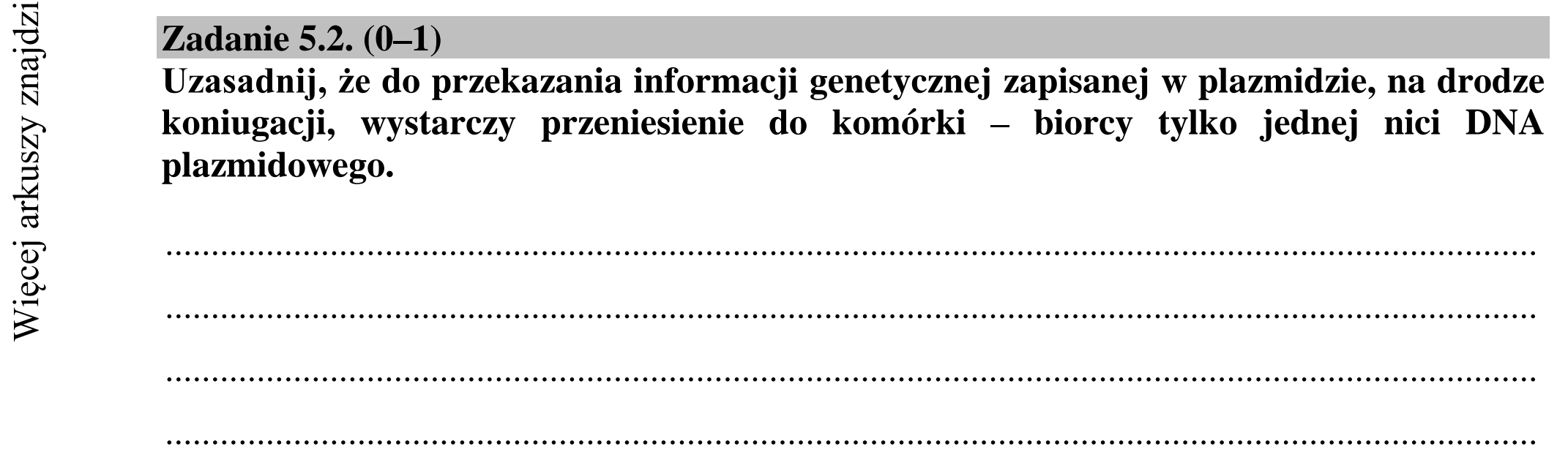 Matura dodatkowa, lipiec 2020, zadanie 5.2