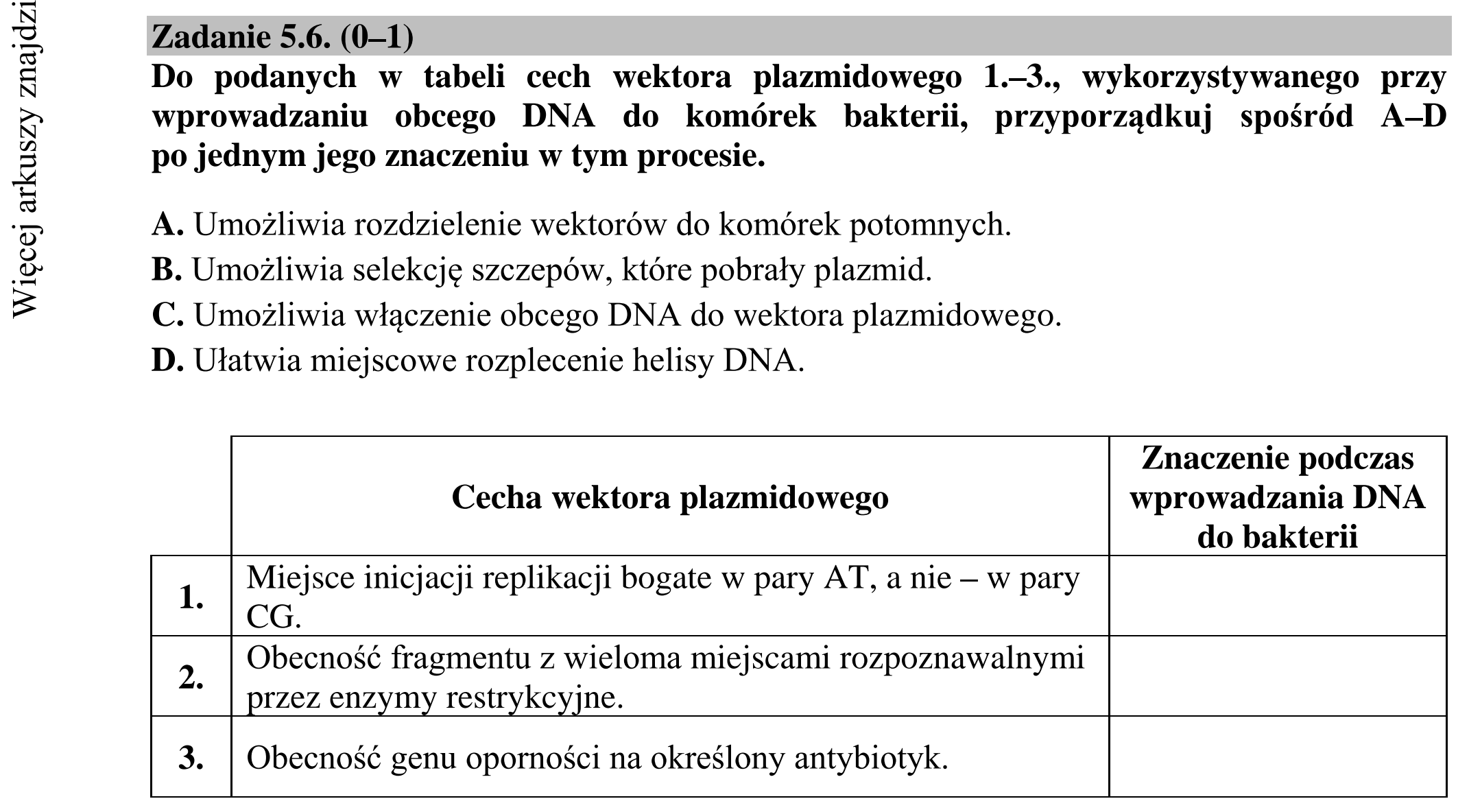 Matura dodatkowa, lipiec 2020, zadanie 5.6