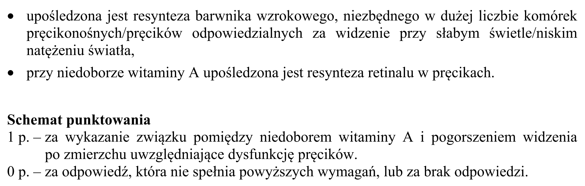 Matura, maj 2015, odpowiedź do zadania 14.1, fragment 2